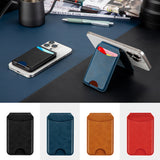Business PU Leather Mobile Phone Card Holder