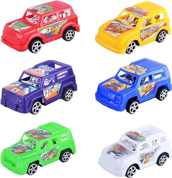 Pull Back Racing Cars - 6pcs