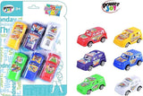 Pull Back Racing Cars - 6pcs